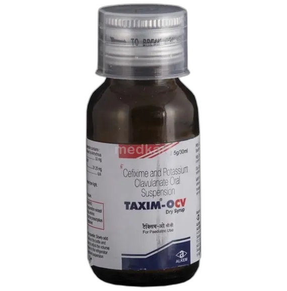 taxim-o cv dry syrup 30 ml